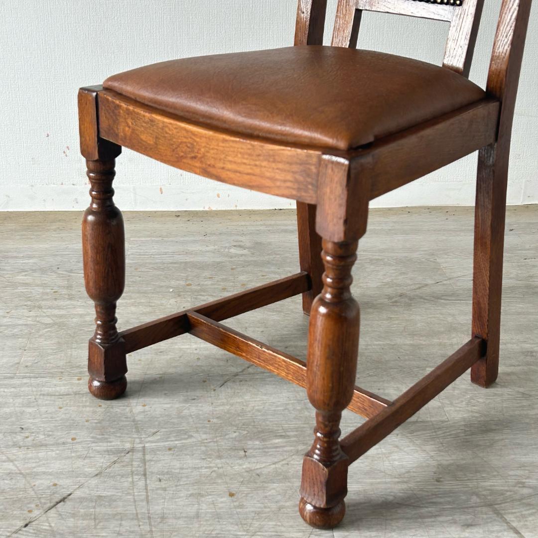 イギリス アンティーク 家具 ダイニング チェア 1930年頃 椅子 591A1