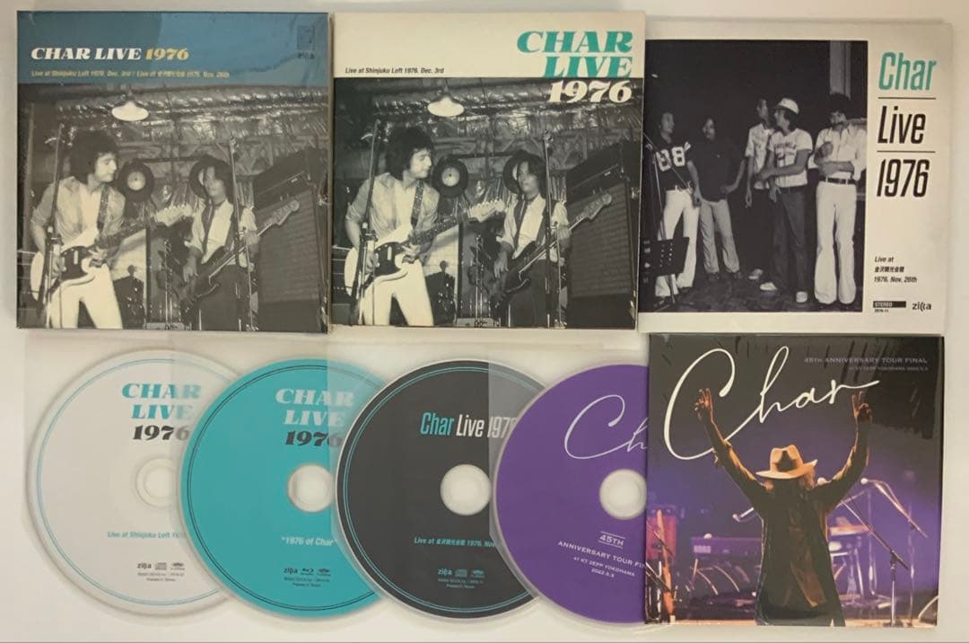 美品BonusBD付　Char Live 1976 初回限定［2CD+BD］