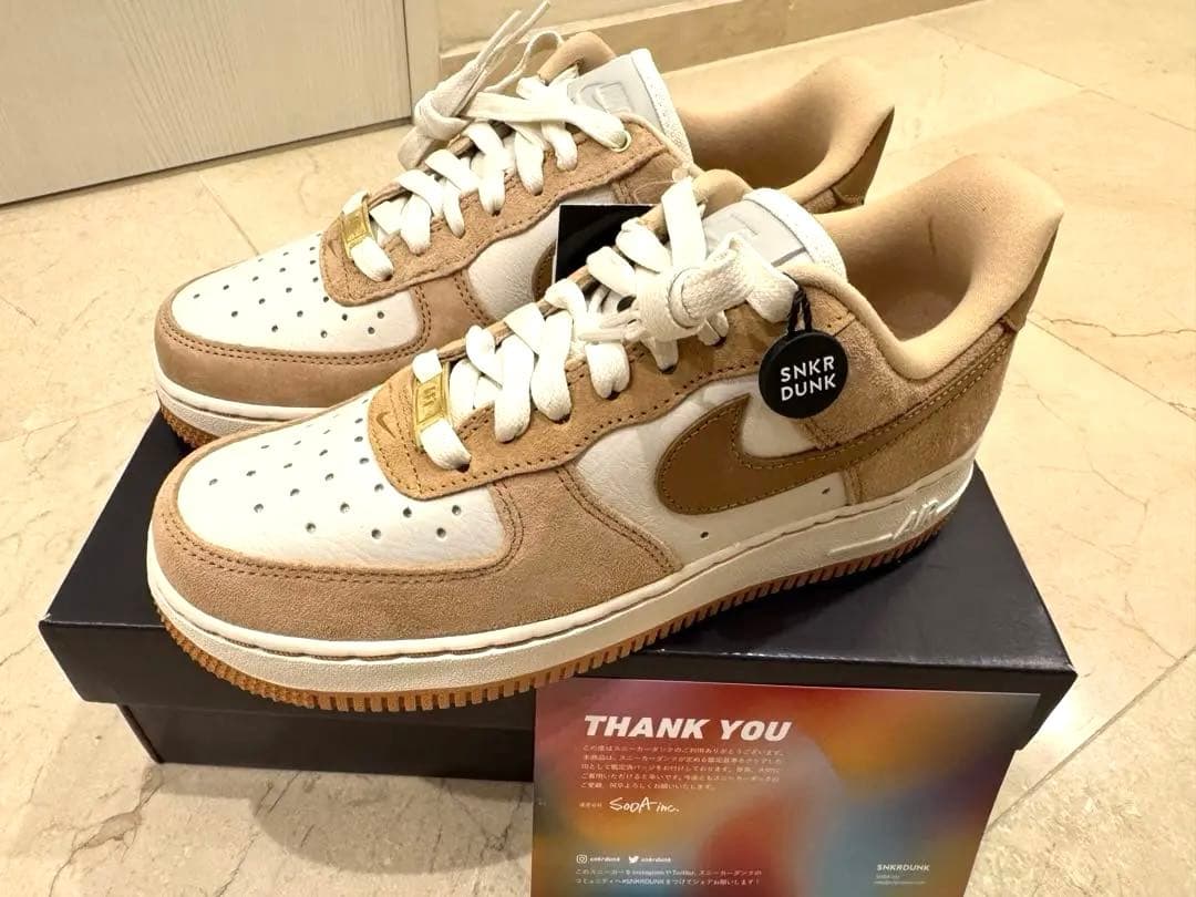 【人気モデル】 WMNS Air Force 1Low LXX \"Flax\"