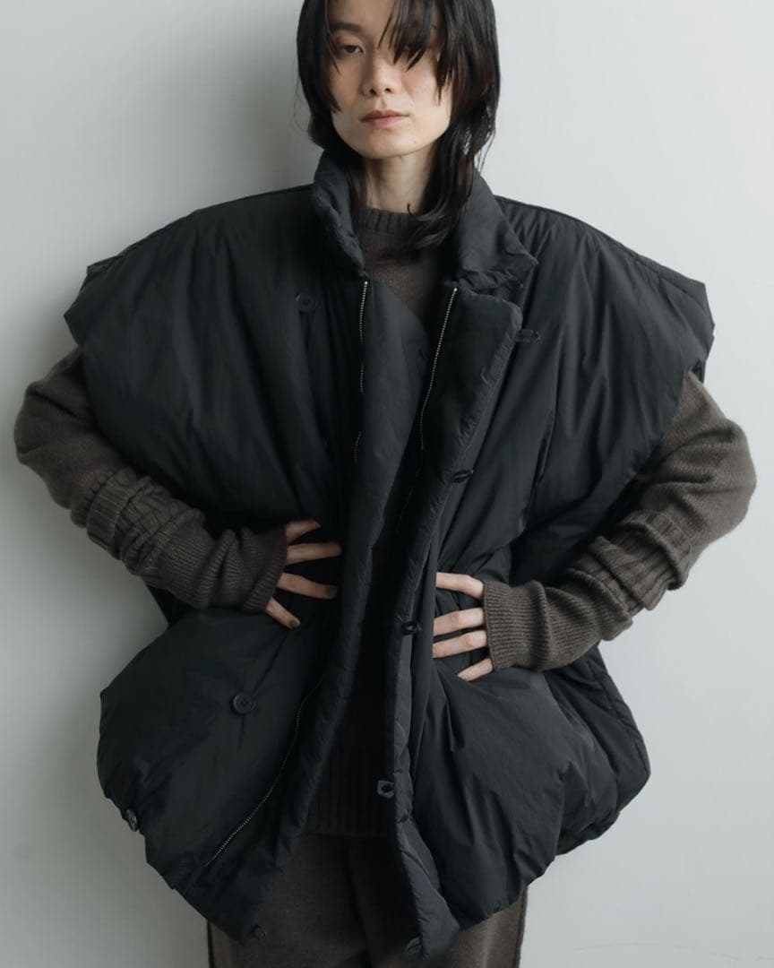 本日最終【anuke アンヌーク】Volume Over Vest 38