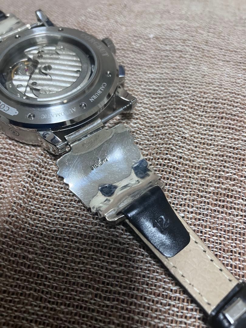 ロバートビセンティ RB刻印 ウォッチバンド➕時計　シルバーおまけ付き！