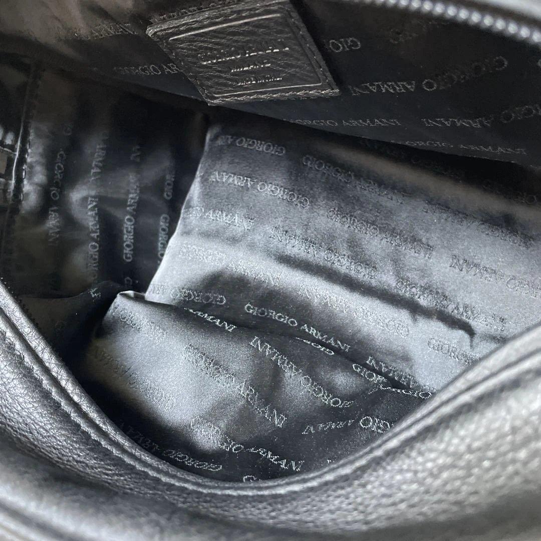 ジョルジオアルマーニ　セカンドバック　GIORGIO ARMANI 黒色