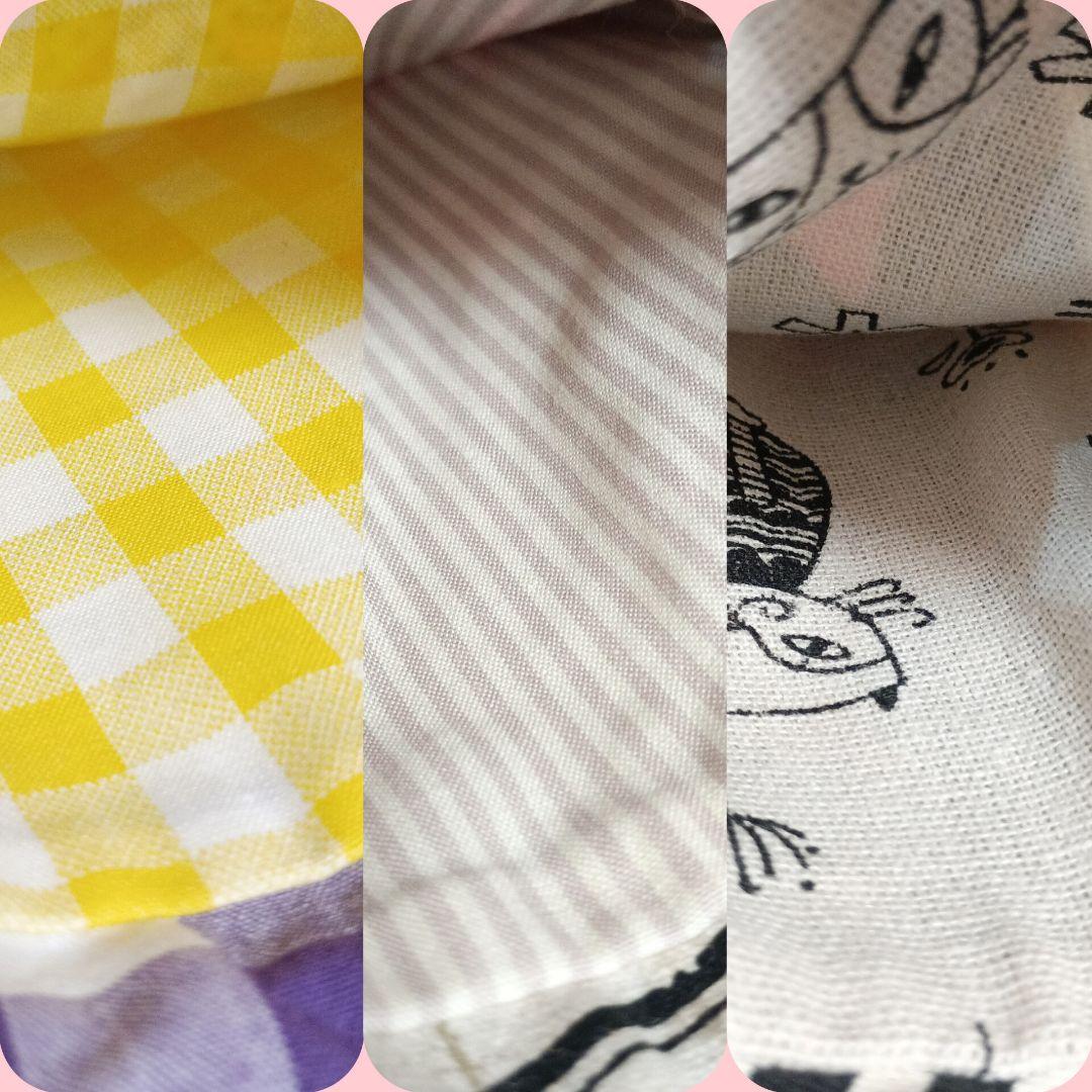 巾着　チャーム　ハンドメイド