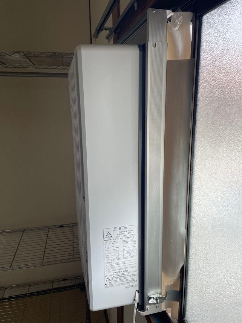 窓用エアコン 冷房機能付き コンパクト