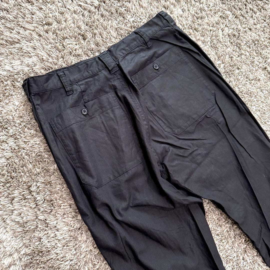 Y's ブラック フレアスラックス サイズ3 サイドライン　y2k