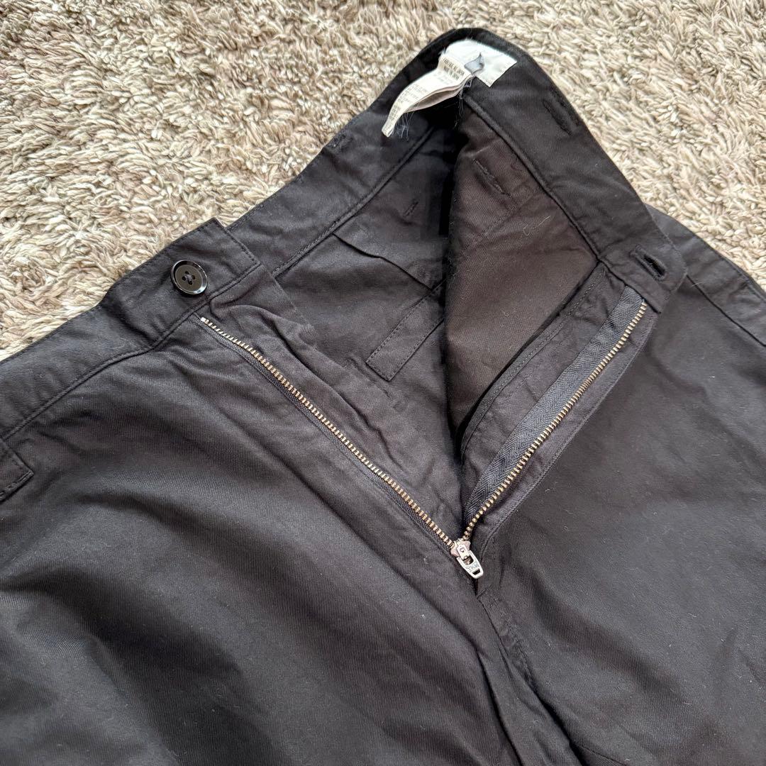 Y's ブラック フレアスラックス サイズ3 サイドライン　y2k