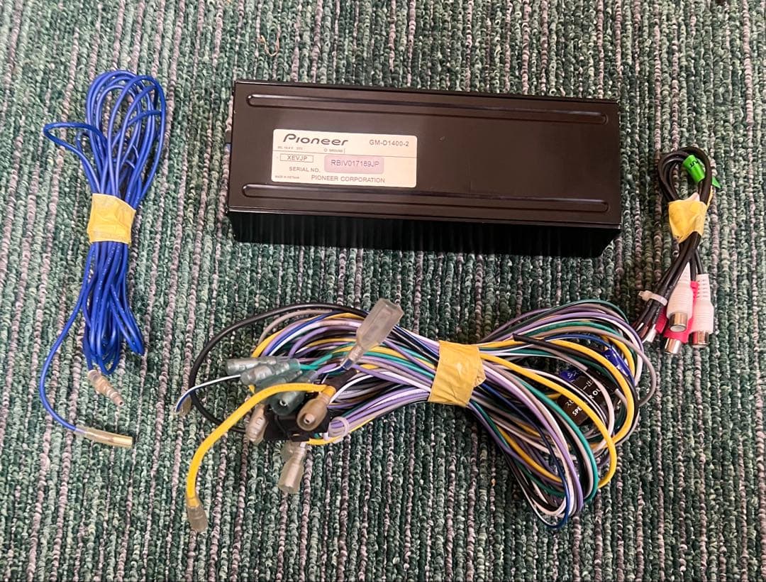 【中古】Pioneer GM-D1400-2 パワーアンプ カロッツェリア