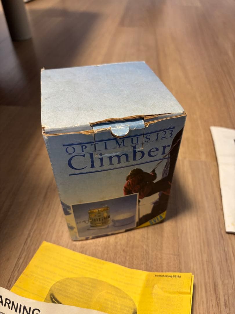 オプティマス　123R スベア　真鍮製シングルバーナーコンロ