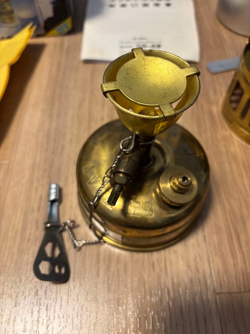 オプティマス　123R スベア　真鍮製シングルバーナーコンロ