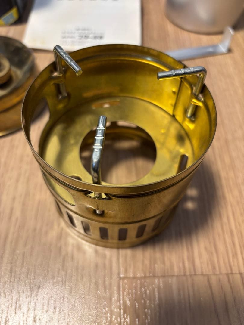 オプティマス　123R スベア　真鍮製シングルバーナーコンロ