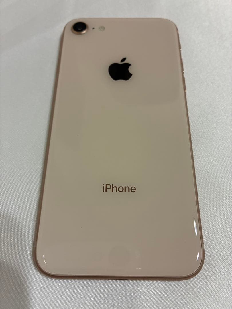 iPhone8 64GB ゴールド 白ロム バッテリー75%
