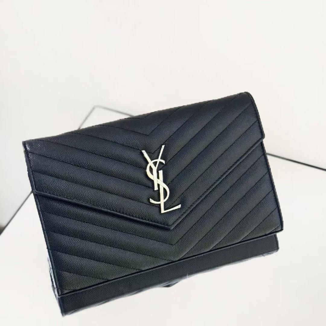 SAINT☆ LAURENT ブラックショルダーバッグ~~~