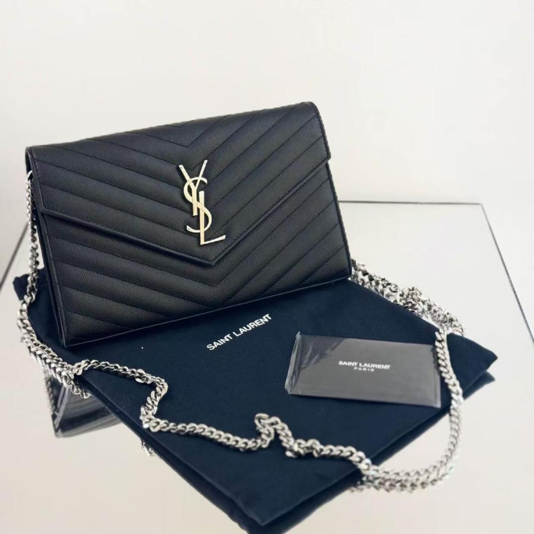 SAINT☆ LAURENT ブラックショルダーバッグ~~~