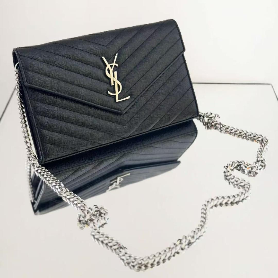 SAINT☆ LAURENT ブラックショルダーバッグ~~~