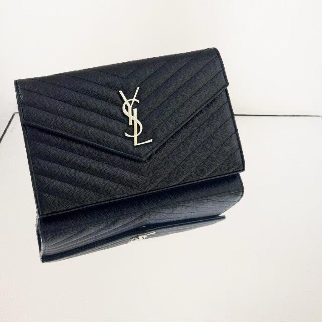 SAINT☆ LAURENT ブラックショルダーバッグ~~~