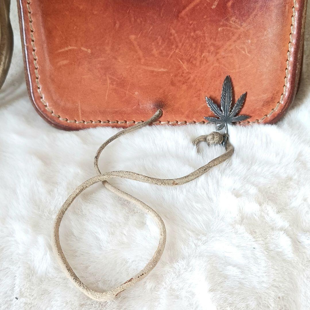 ビンテージ　goro's　ゴローズ　メディスンバッグ　バイカー　コンチョ