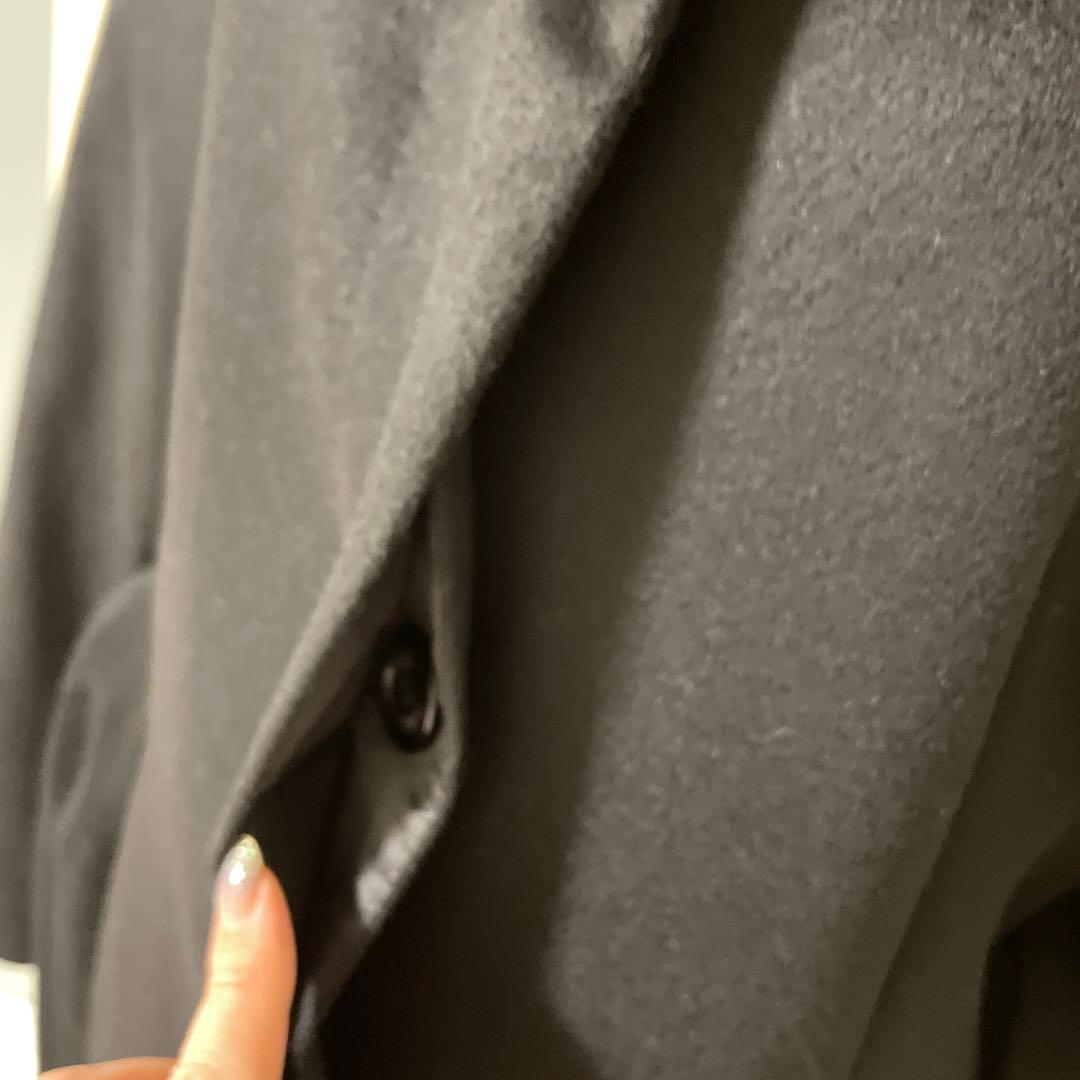 INEDイネド　ベルト付きカシミヤロングコート　美品