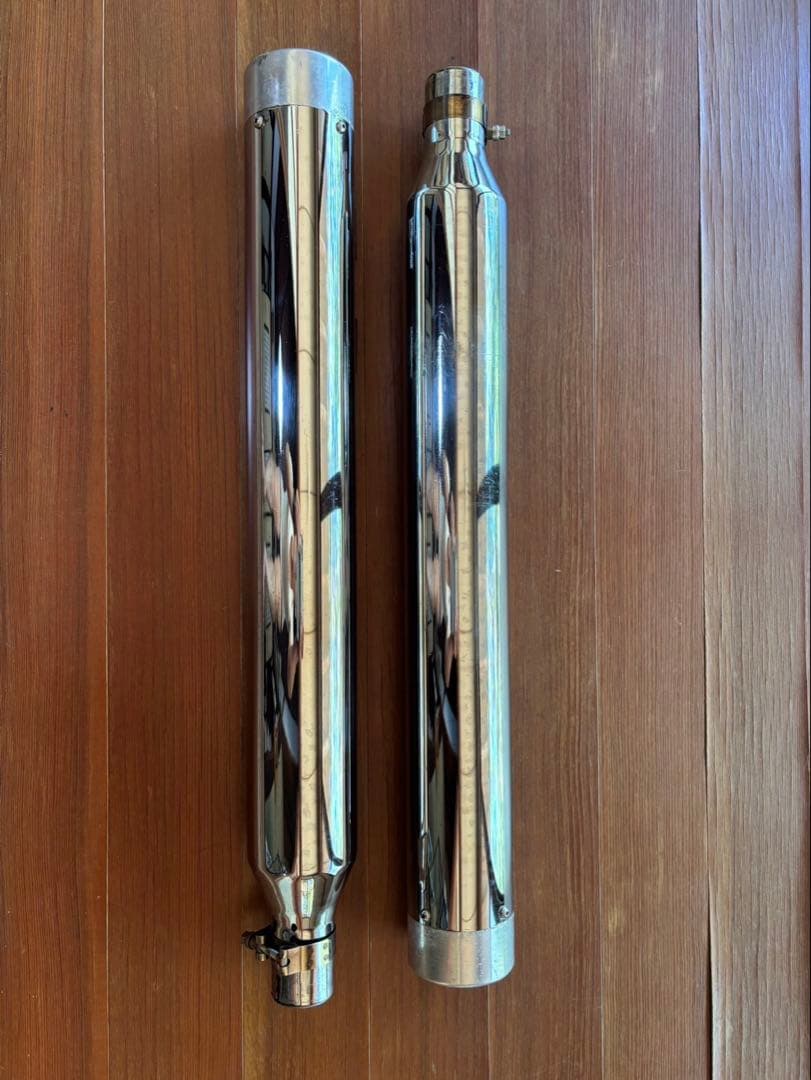 ハーレー ツーリング FLH系 【モーターステージ】スリップオンマフラー