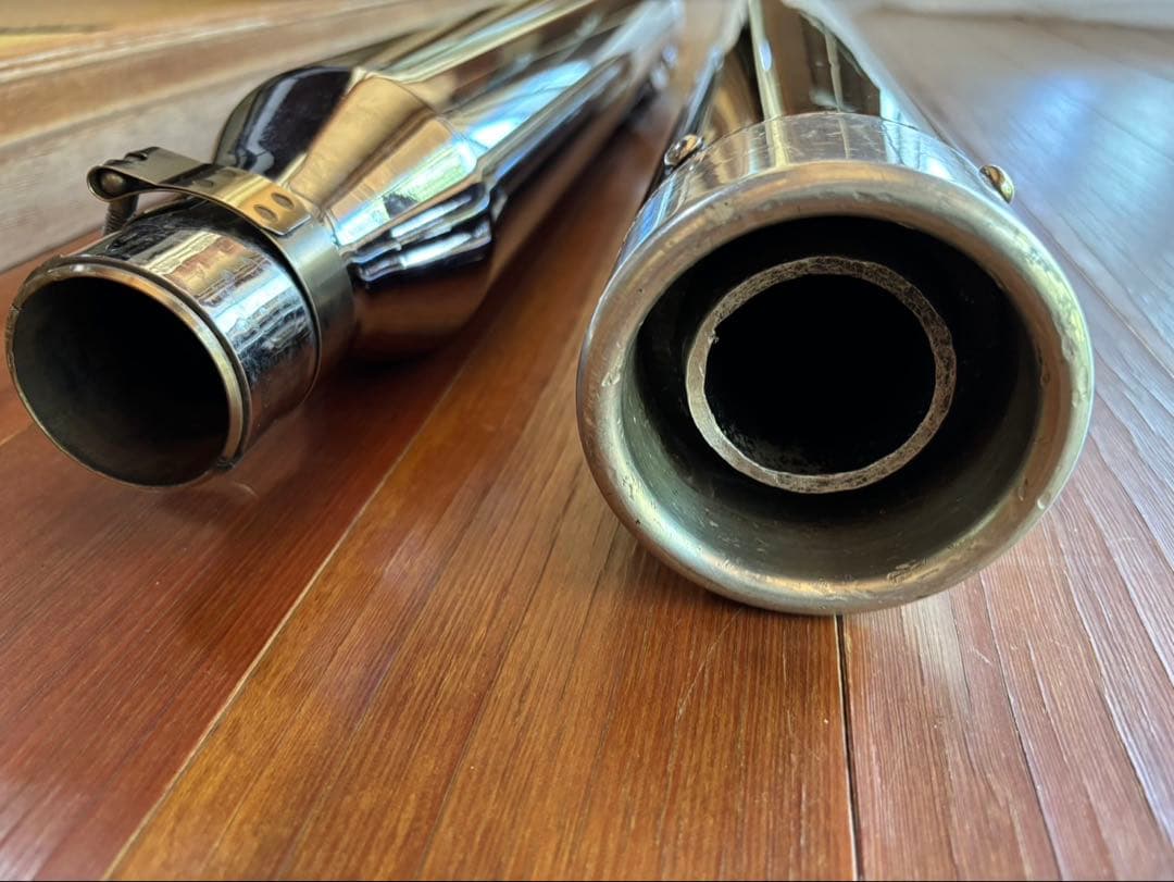 ハーレー ツーリング FLH系 【モーターステージ】スリップオンマフラー