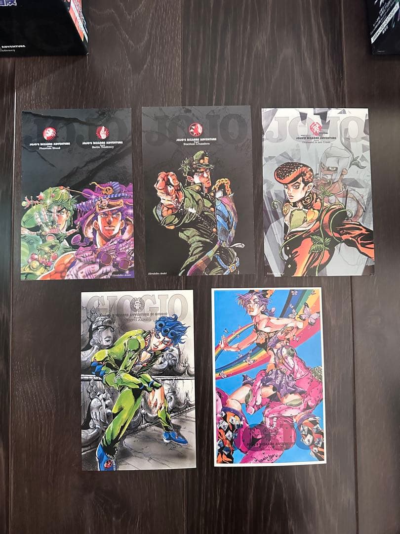 ジョジョの奇妙な冒険 BOX 1-50巻セット 6部セット ポストカード付き