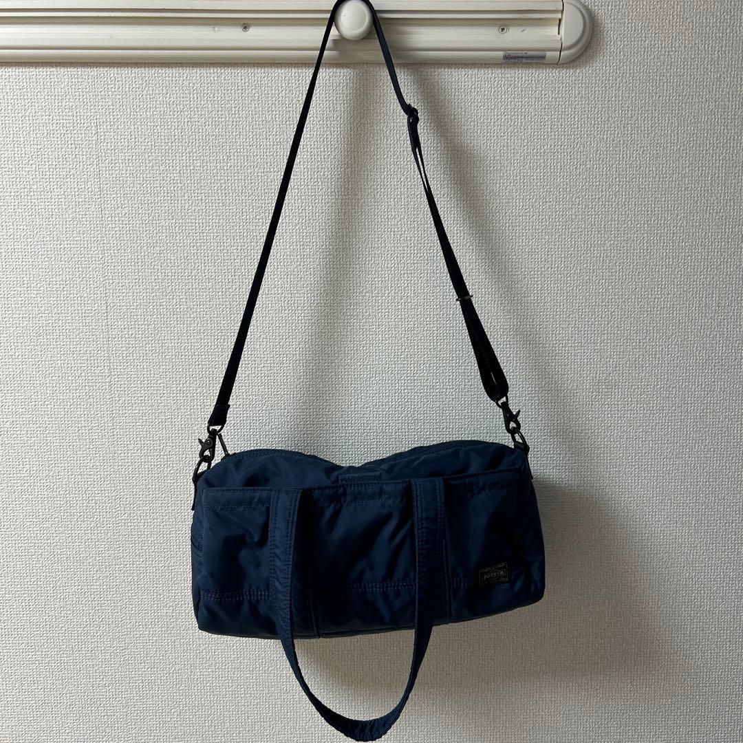 PORTER ドラムバッグ ネイビー