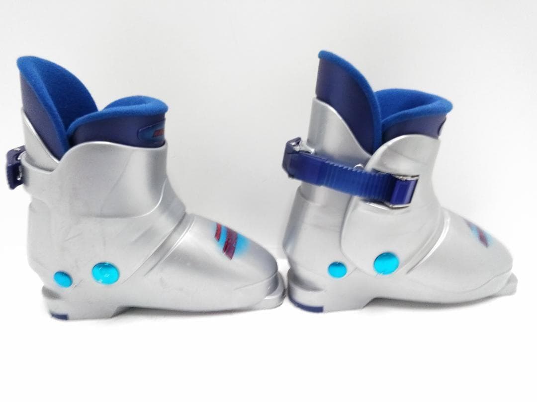 ジュニアスキー4点セット 男の子 B×B 138cm カザマ 21cm