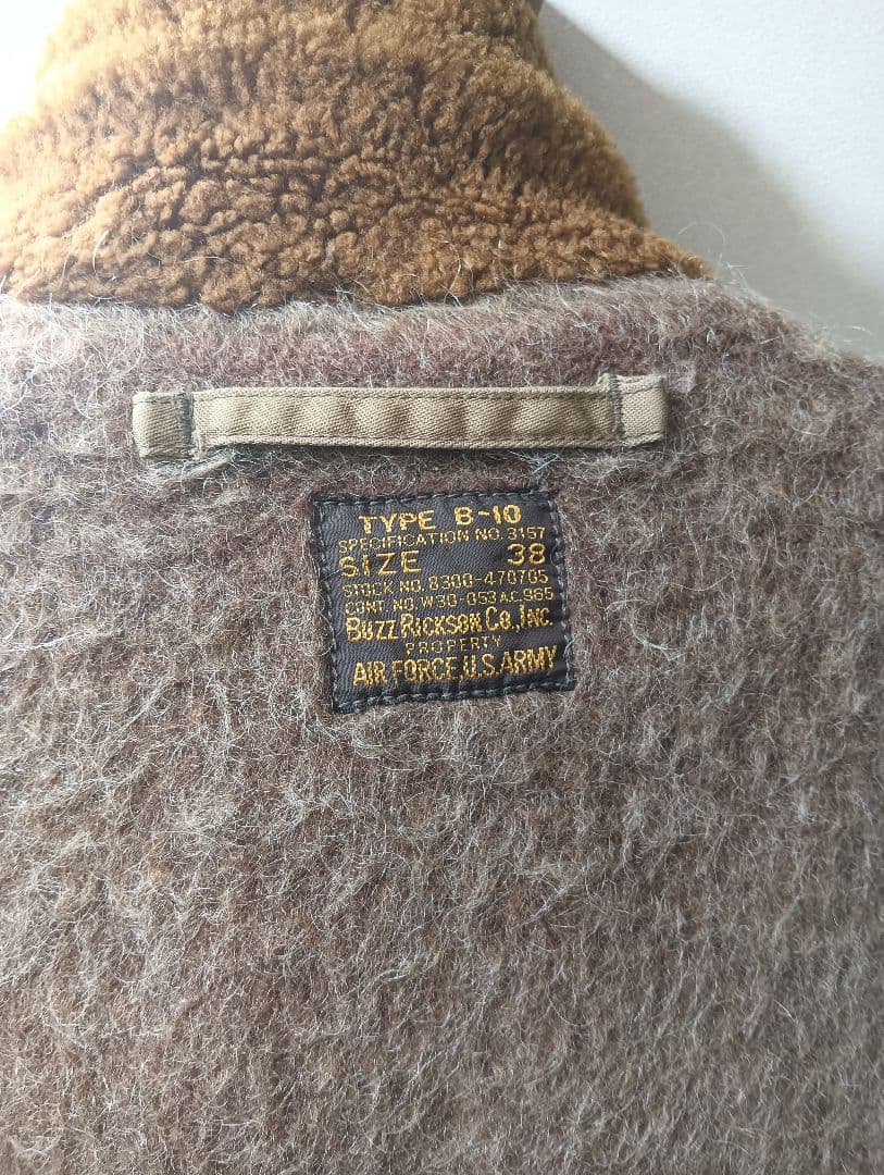 BUZZ RICKSON'S　B-10 SIZE:38