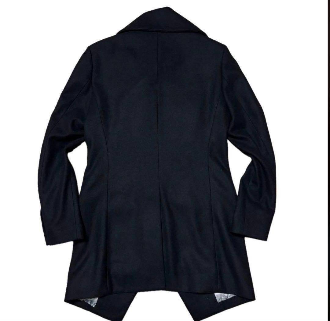 ヴィヴィアンウエストウッド　ミントカラーコート　ブラック　46