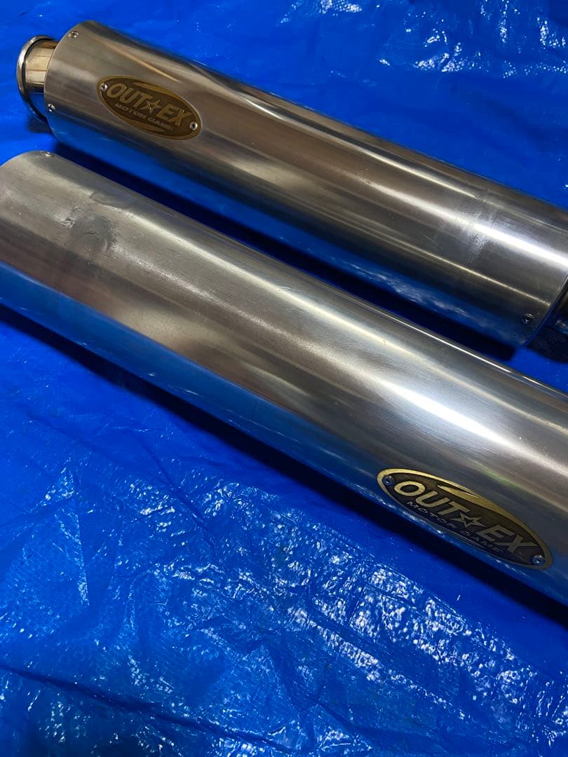 OUTEX ステンレススチール マフラー　ＺＺＲ1200用