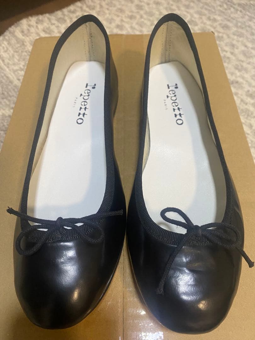 Repetto 黒 フラットシューズ 37