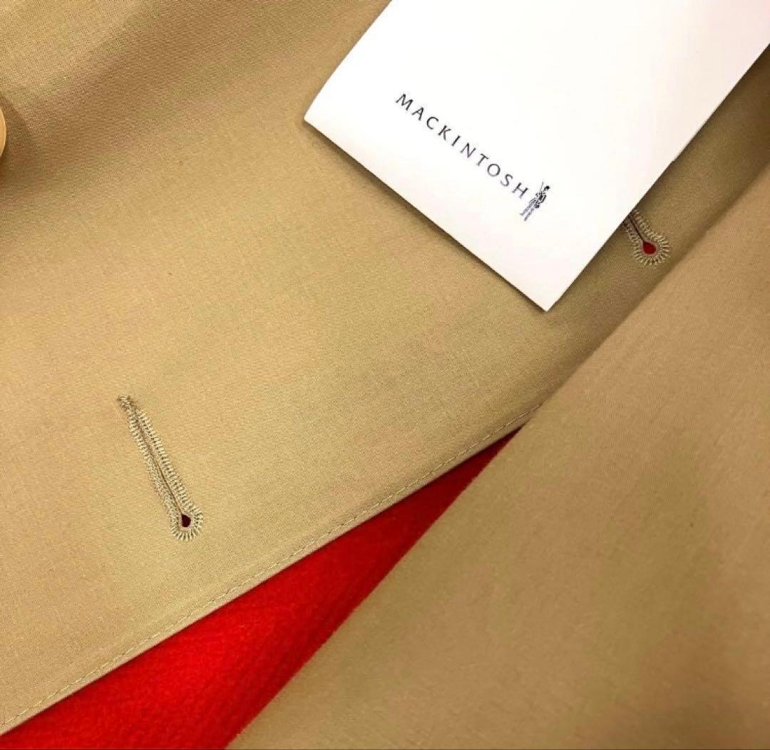 penko丸◆MACKINTOSHゴム引きトレンチコート8ウールライナー付