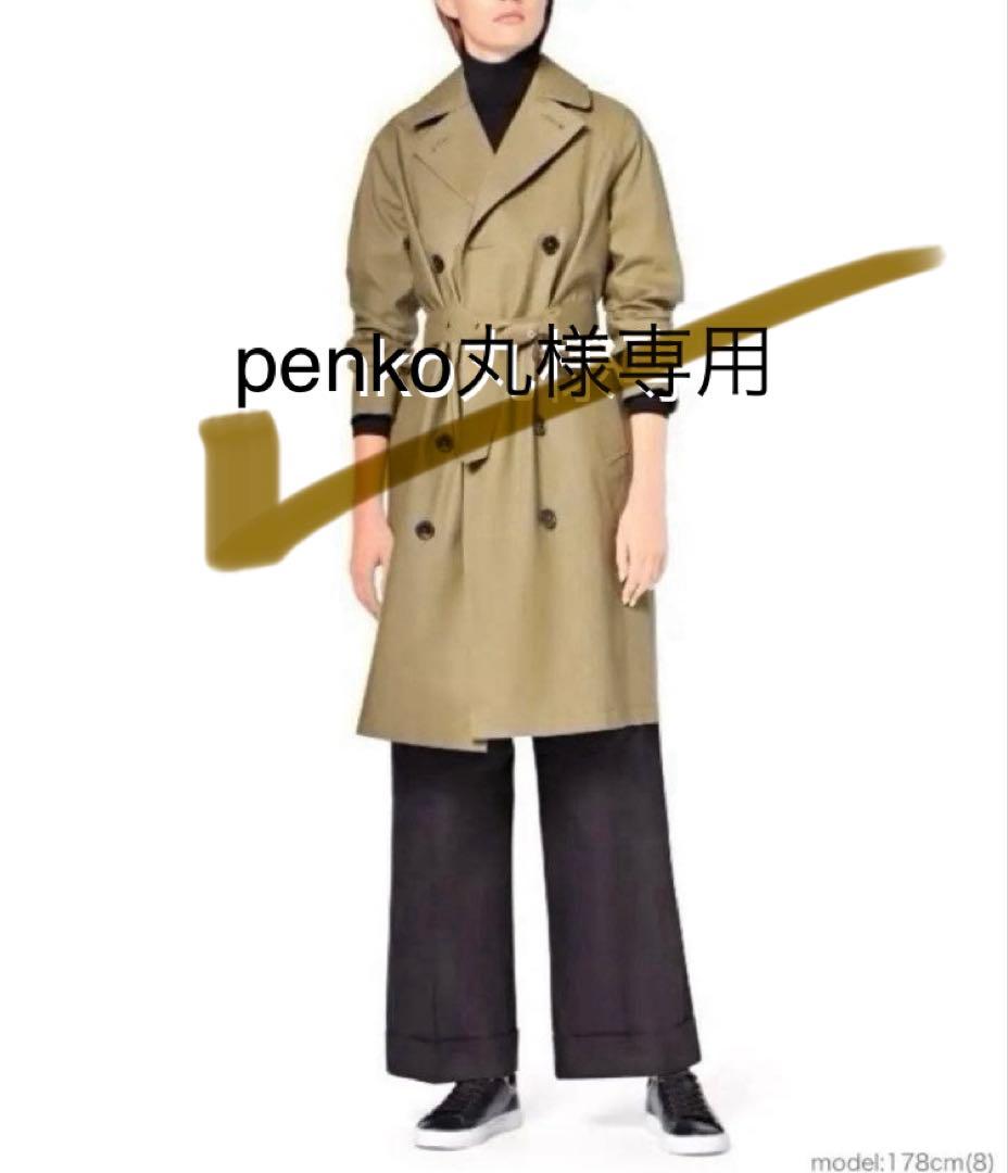 penko丸◆MACKINTOSHゴム引きトレンチコート8ウールライナー付