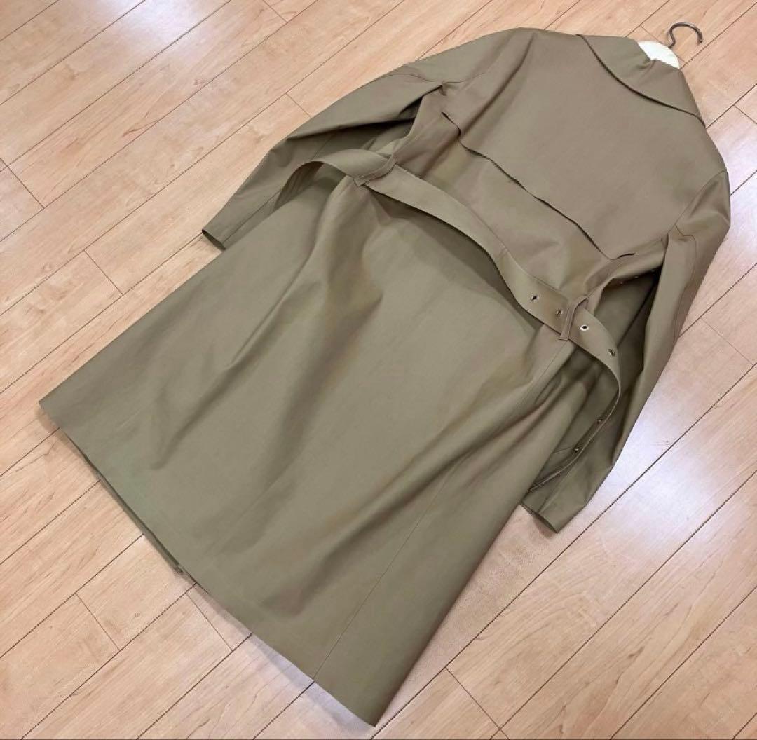 penko丸◆MACKINTOSHゴム引きトレンチコート8ウールライナー付