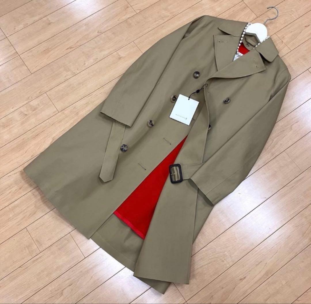 penko丸◆MACKINTOSHゴム引きトレンチコート8ウールライナー付