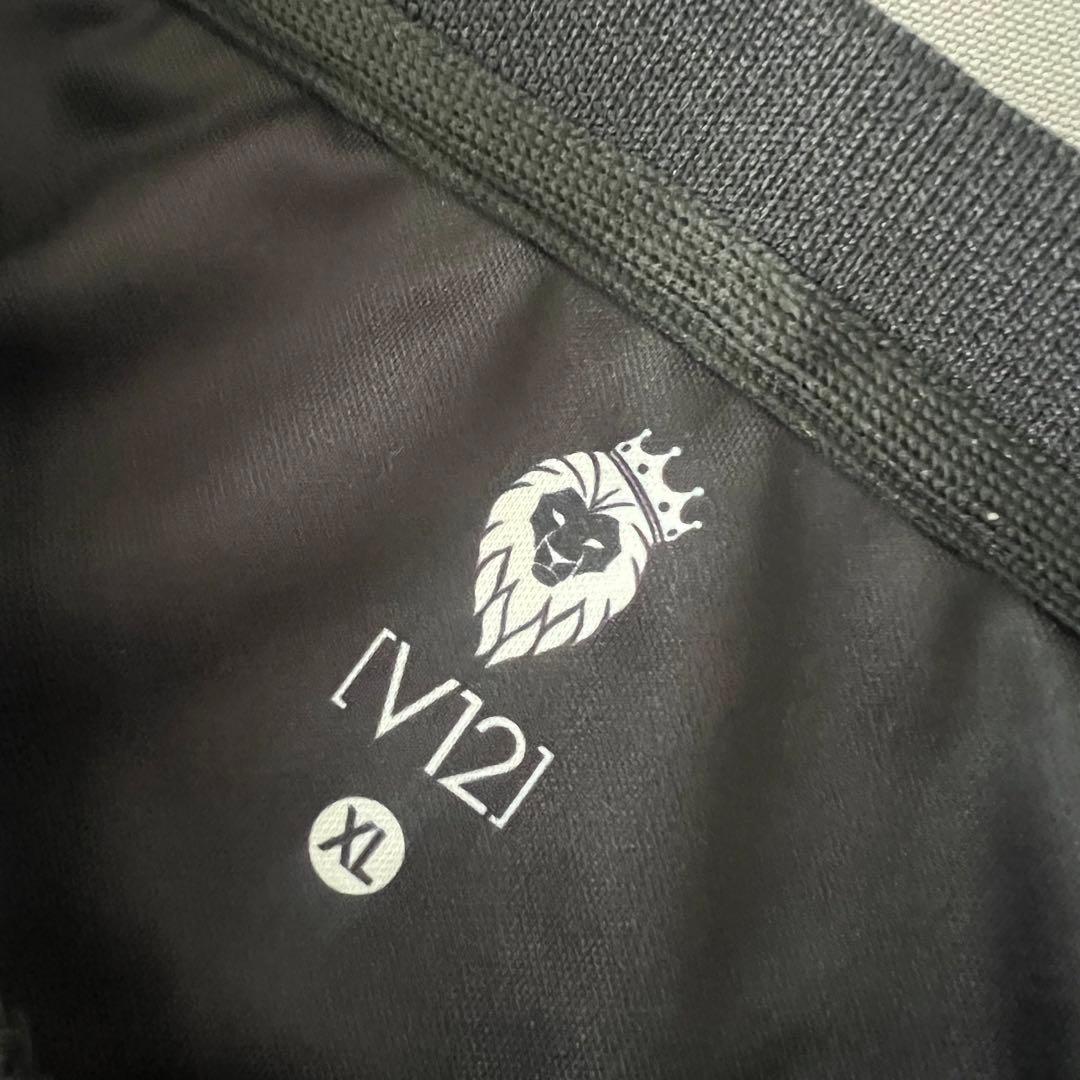 V12 ヴィトゥエルヴ ポロシャツ　XL 大きいサイズ　メンズ　ゴルフ　星　LL