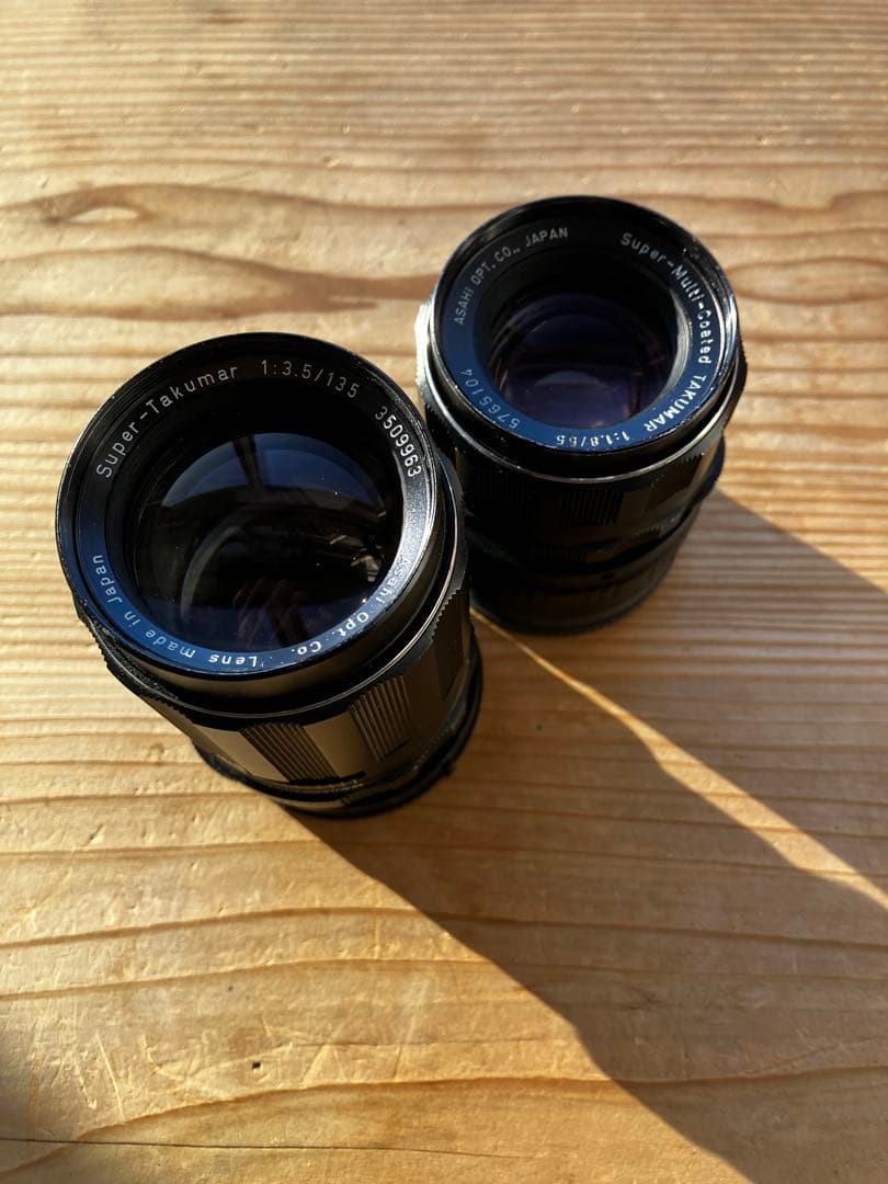 【セット】Takumar 55mm f1.8 マウントアダプター付