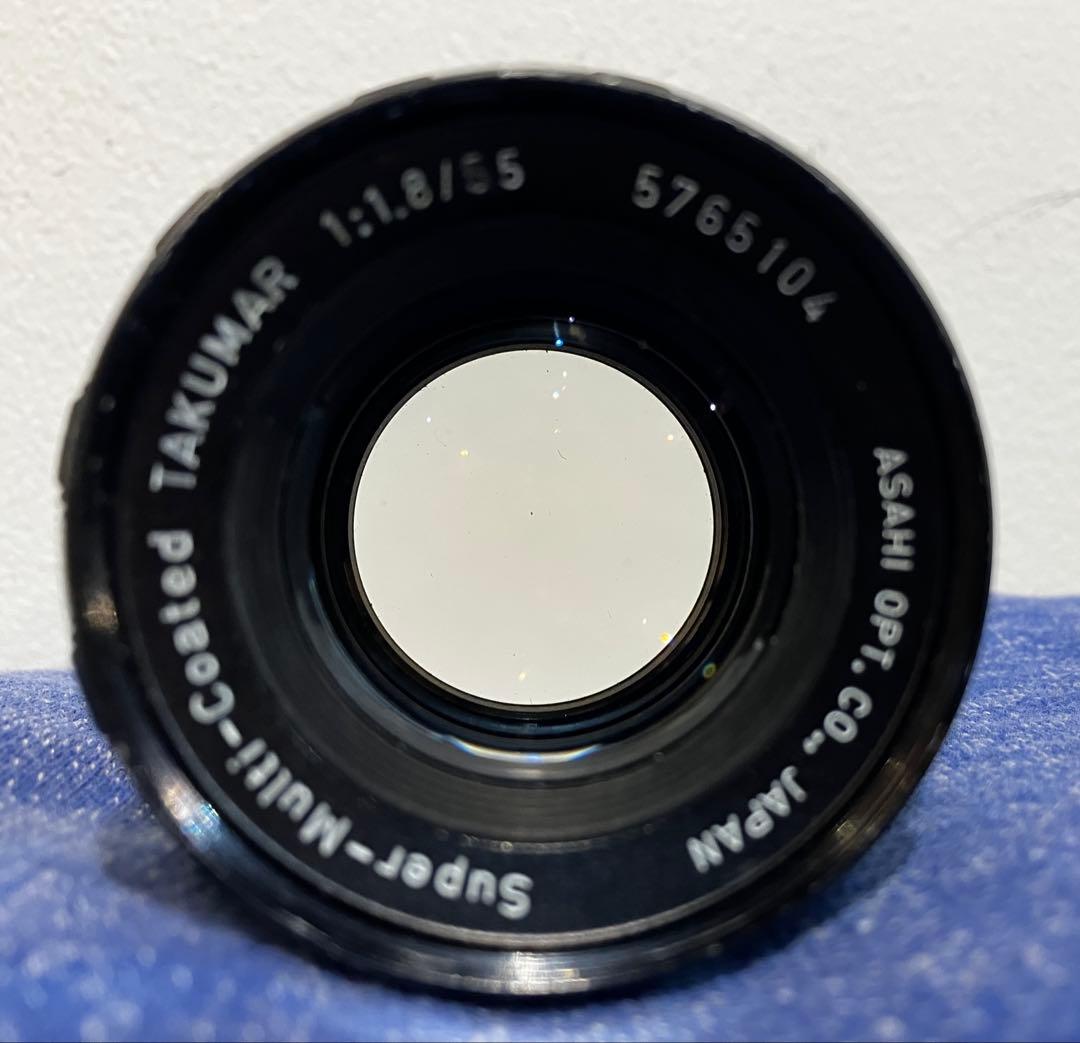 【セット】Takumar 55mm f1.8 マウントアダプター付