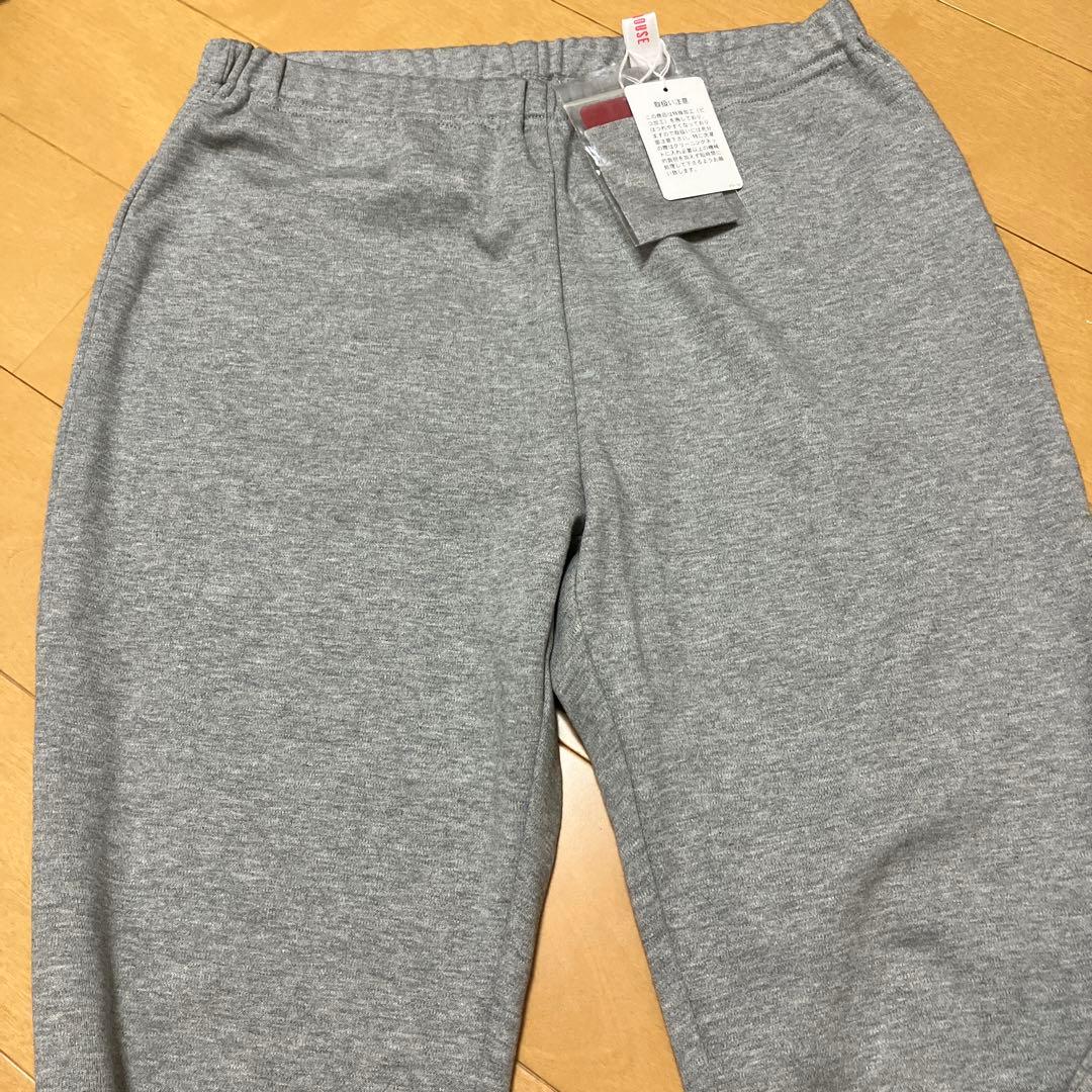 新品未使用　タグ付き　ピンクハウス 裾ピコフリルレギンス　グレー