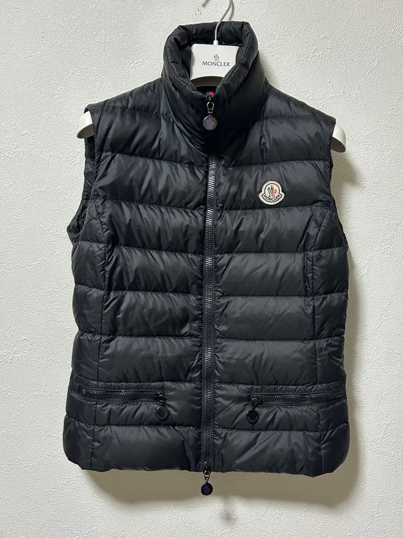 MONCLER モンクレール　ダウンベスト GAELLE GILETブラック　0