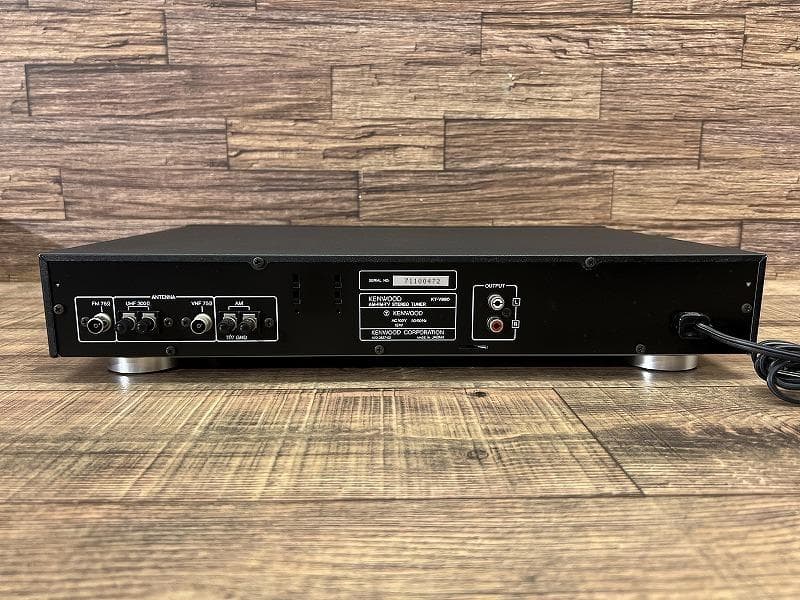 現状渡し 定価59,800円 ケンウッド KT-V990 ステレオ チューナー