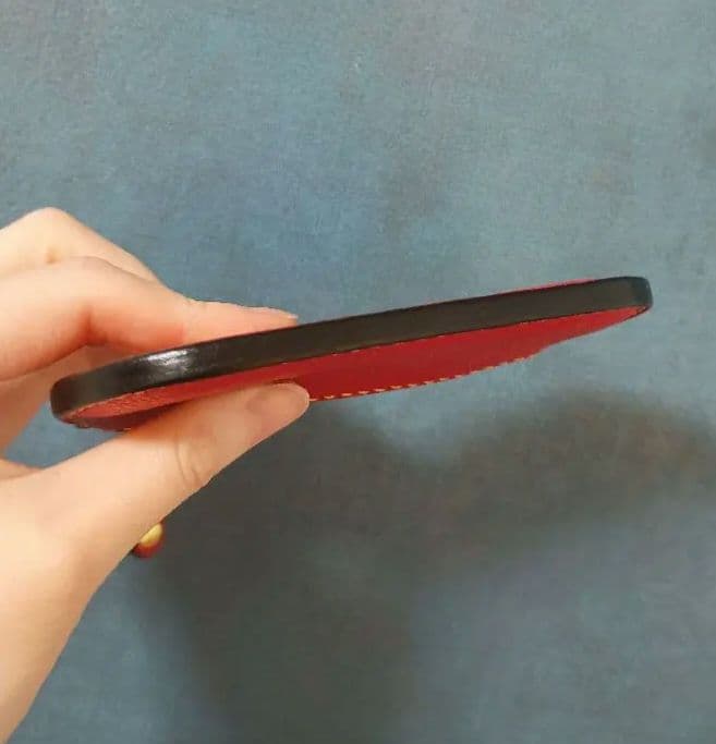 イタリアンレザー小銭入れケース 小物入れ ヌメ革本革 ハンドメイド手縫い