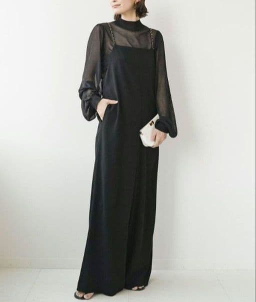 DEUXIEME CLASS ジャンプスーツ　チェーン