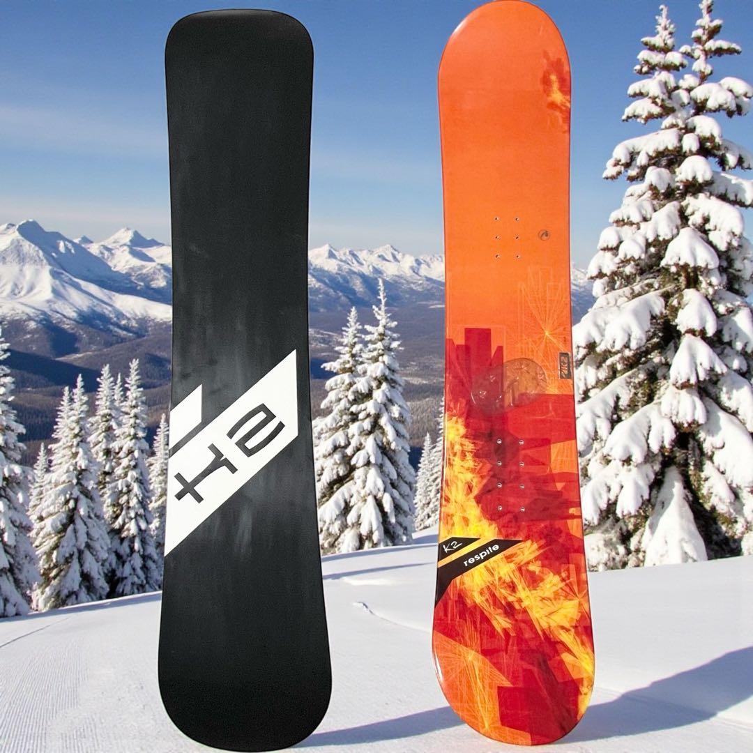 【美品】スノーボード　respite 144cm K2 ケーツー