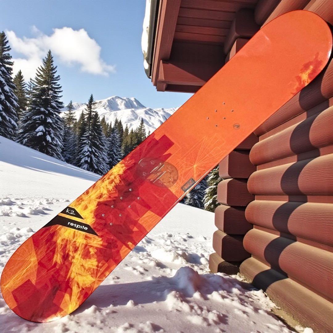 【美品】スノーボード　respite 144cm K2 ケーツー