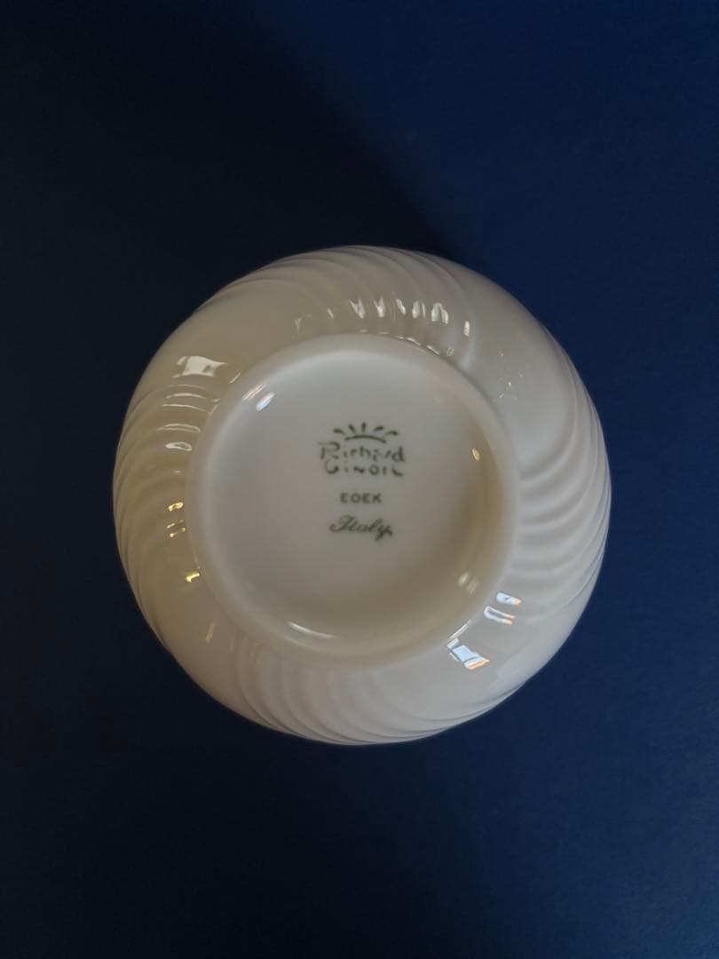 【未使用】リチャードジノリベッキオホワイト　湯呑5個セット