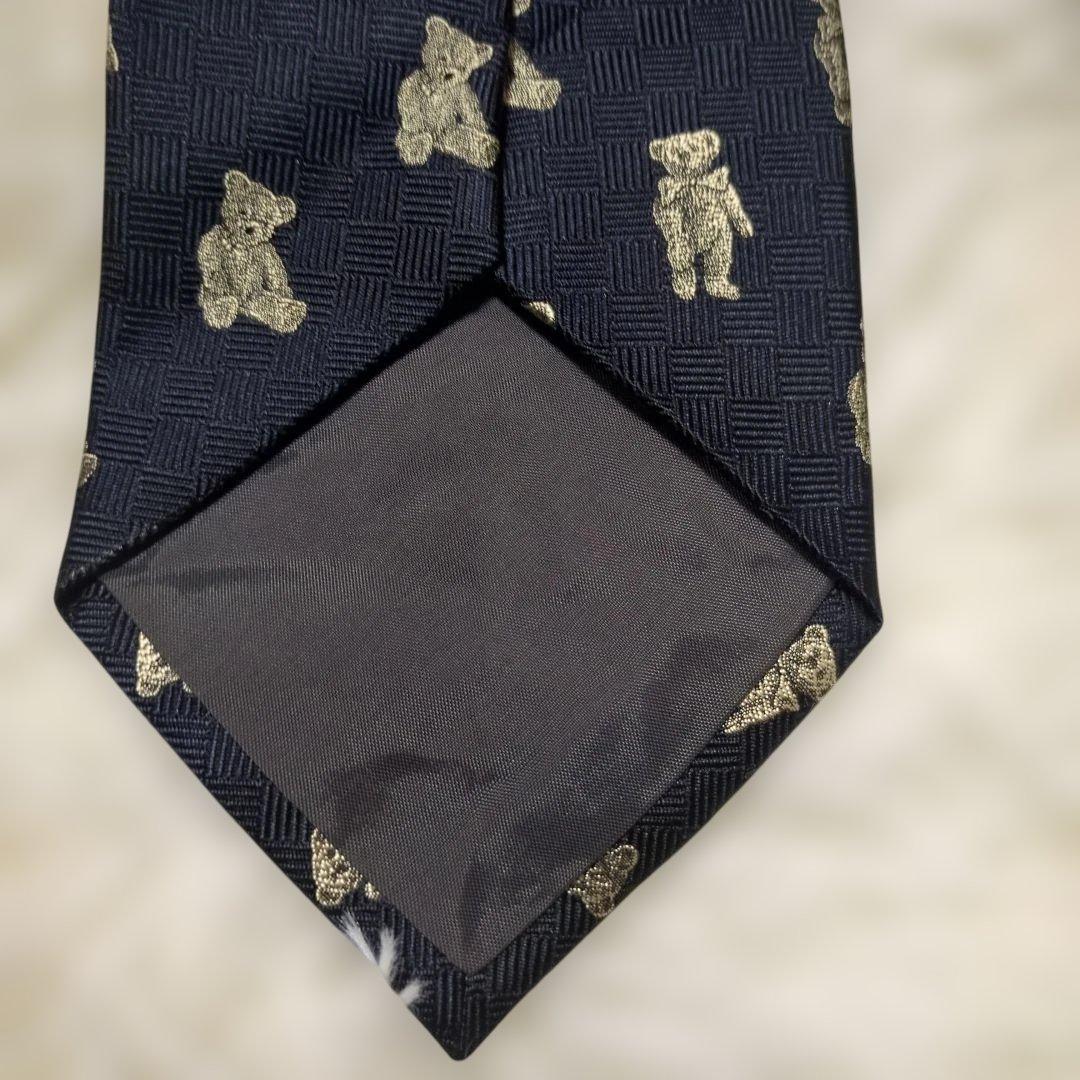 CHAPS RALPH LAUREN ネクタイ　ポロベア　総柄　日本製