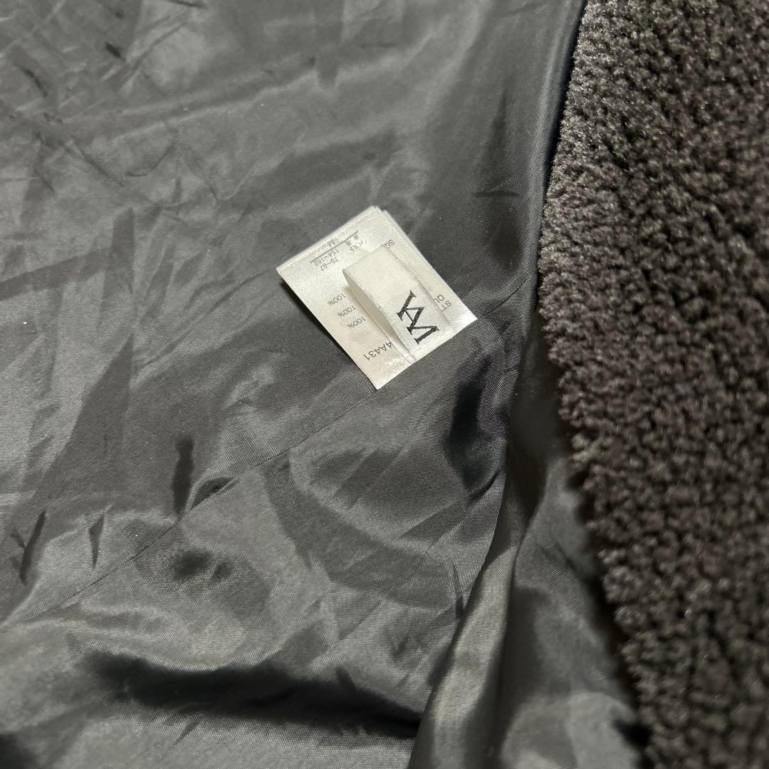 値下げ❗️IAM【イアム】テディロングコート ダークグレー