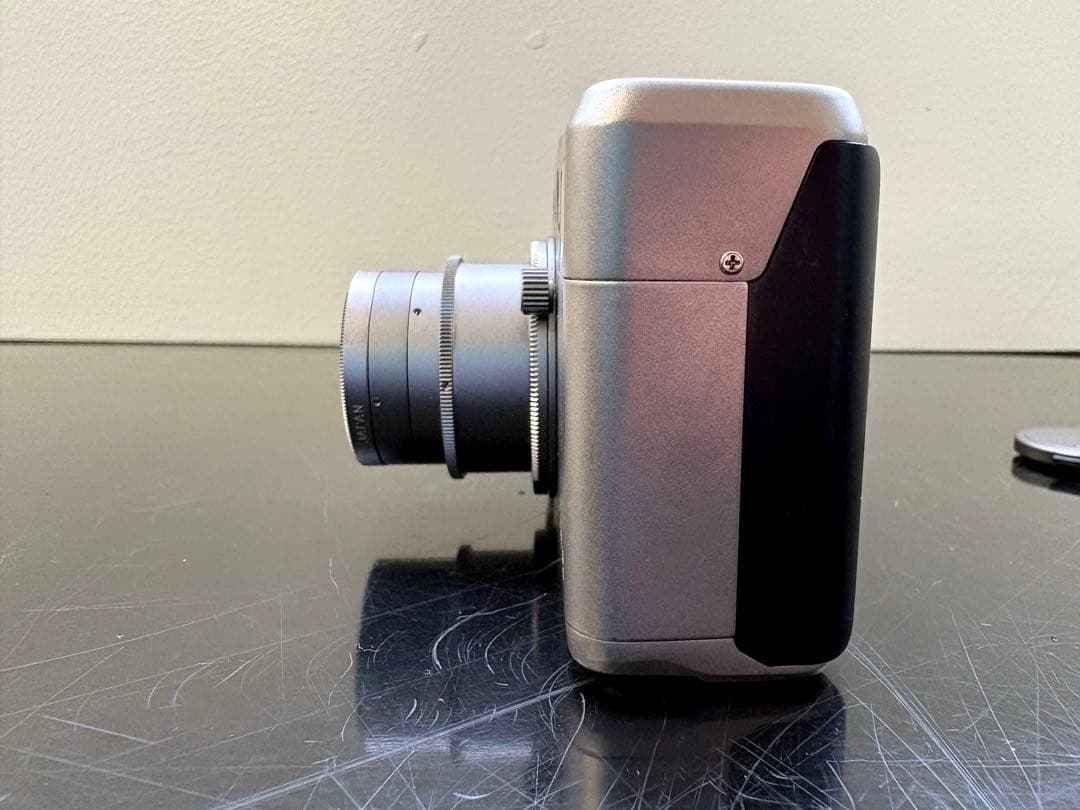 CONTAX Tvs シルバー コンパクトカメラ データバック