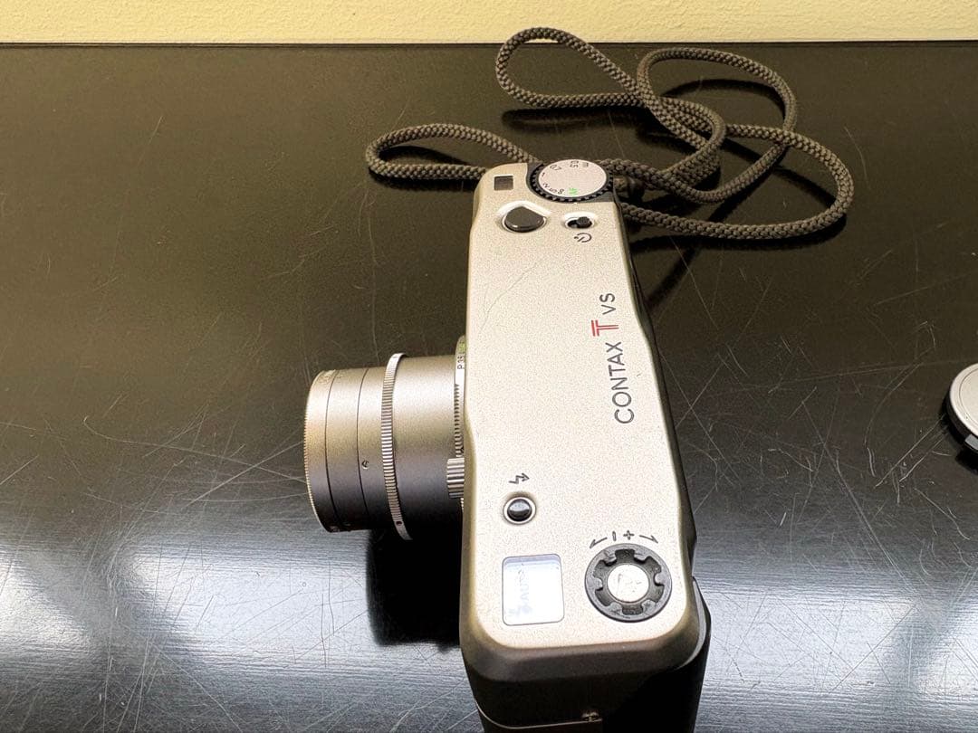 CONTAX Tvs シルバー コンパクトカメラ データバック