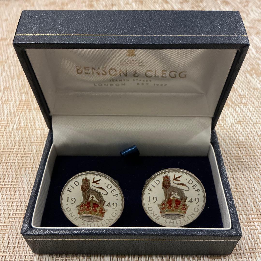 【まとめ買い用】BENSON & CLEGG カフリンクス×２組